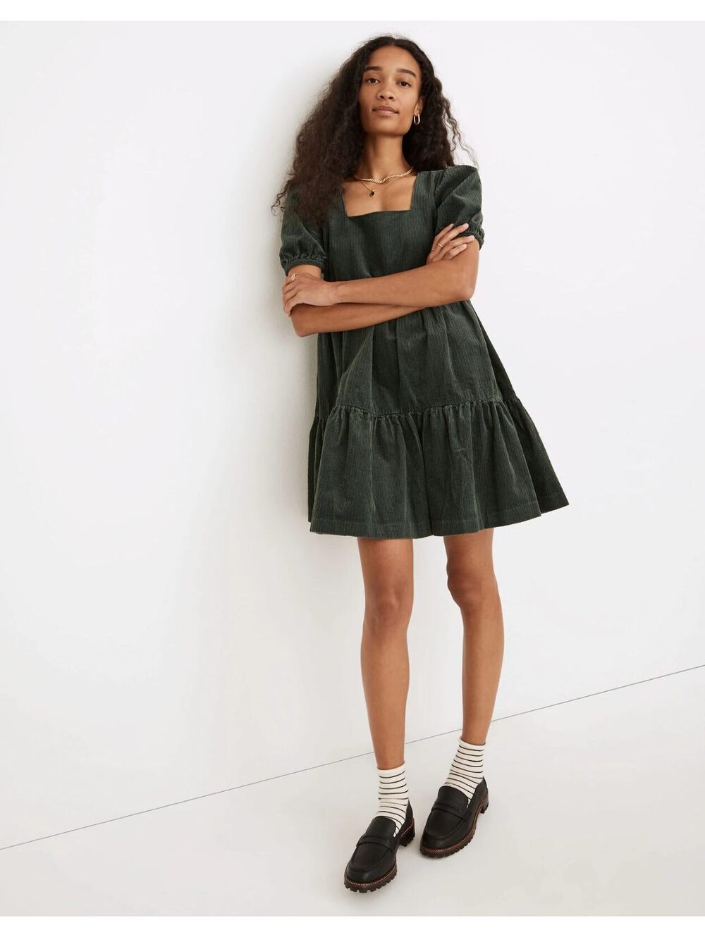 Madewell Aidy Corduroy Dress Size 00